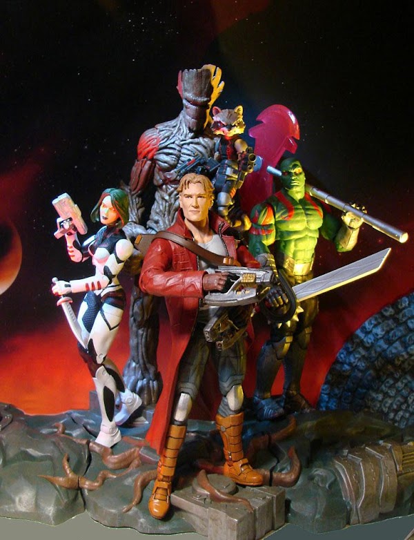 Guardians of the Galaxy: sus nuevas figuras de acción de Marvel Select
