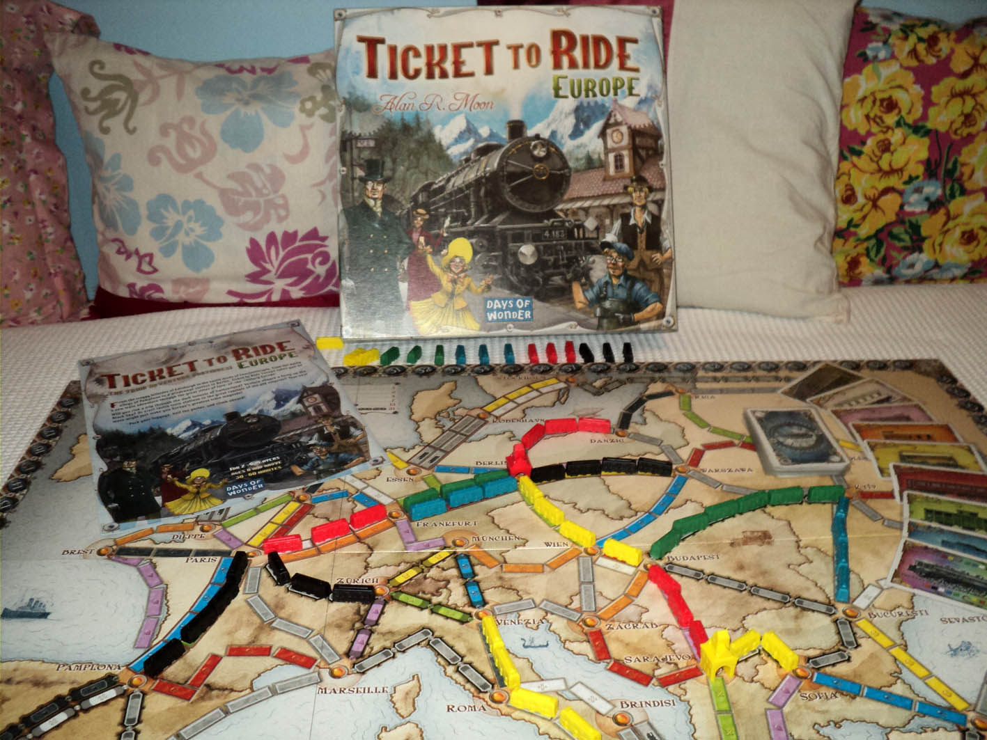 DESBUSSOLADOS - fanáticos por boardgames: Ticket to Ride: Europe