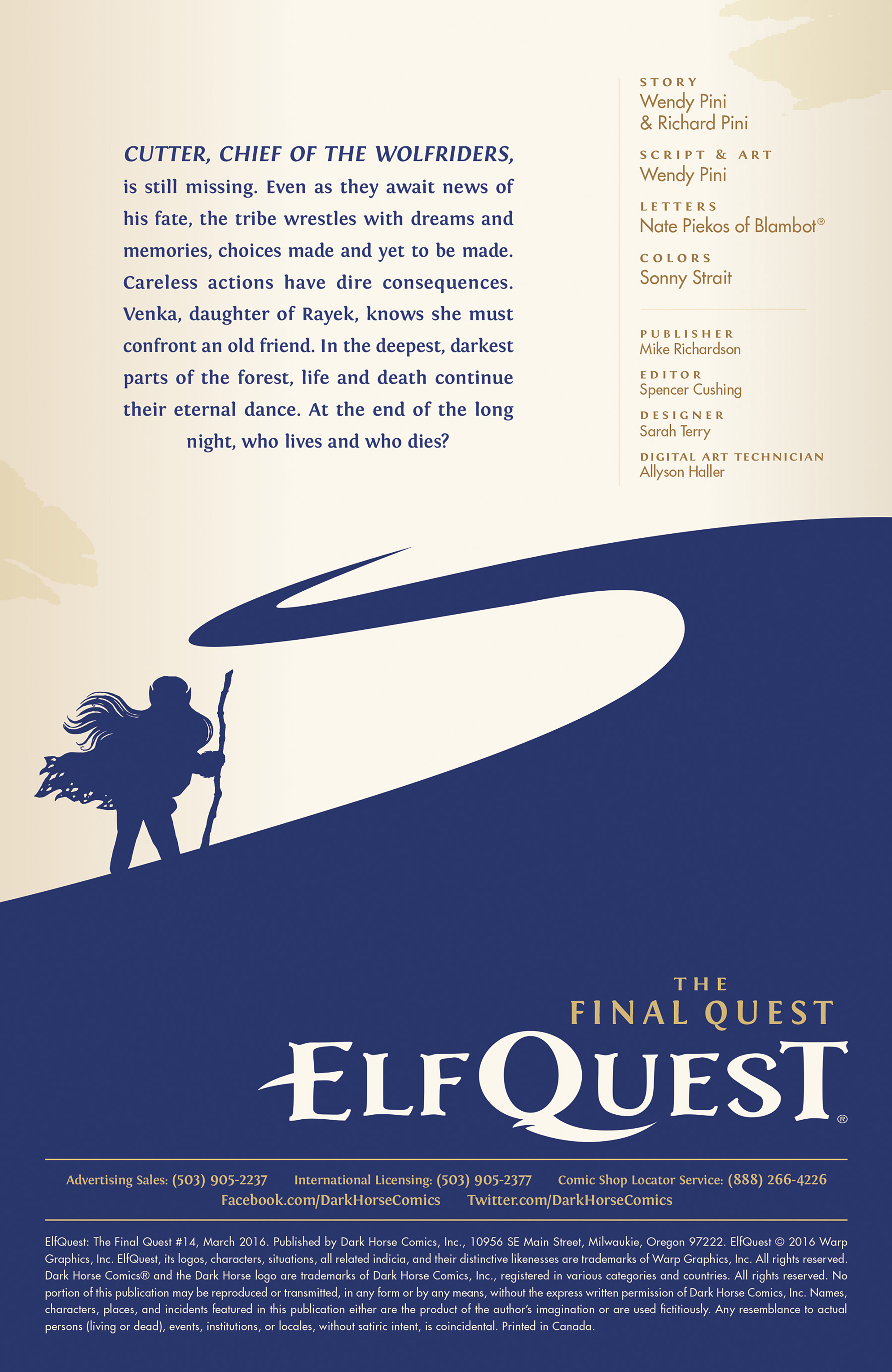 Read online ElfQuest: The Final Quest comic -  Issue #14 - 2