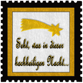 Clipart Weihnachtsbriefmarke