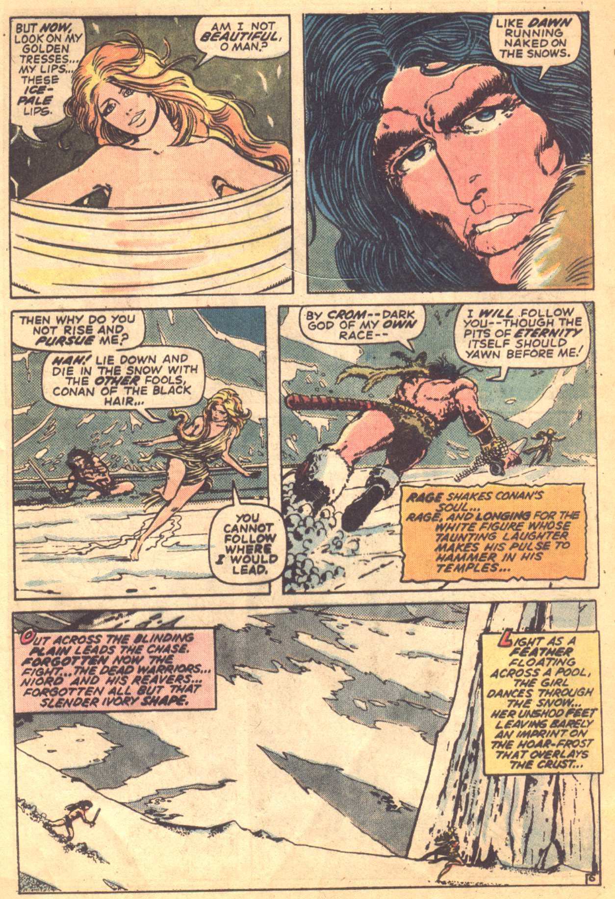 Read online Conan the Barbarian (1970) comic -  Issue #16 - 6