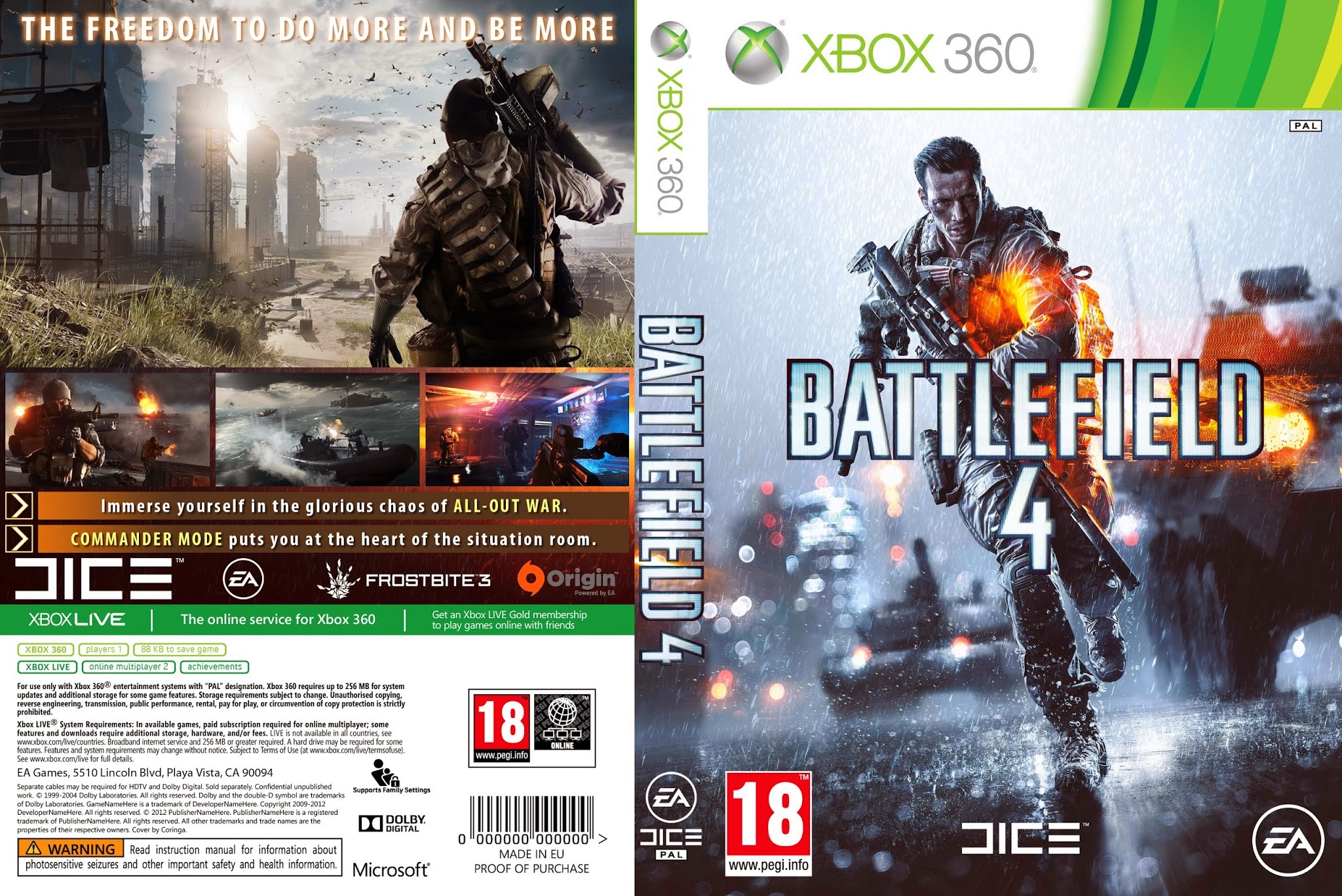Bf4 Xbox 360 To Xbox One Transfer Battlefield 4 - Xbox 360 | Ultra Capas