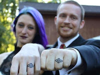 Female Wedding Ring Tattoo Ideas