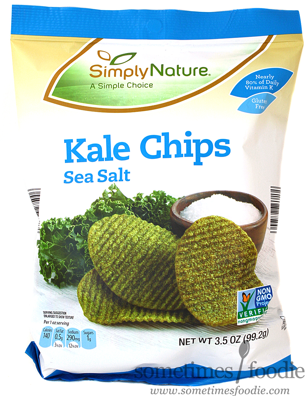 Sometimes Foodie Sea Salt Kale Chips Aldi