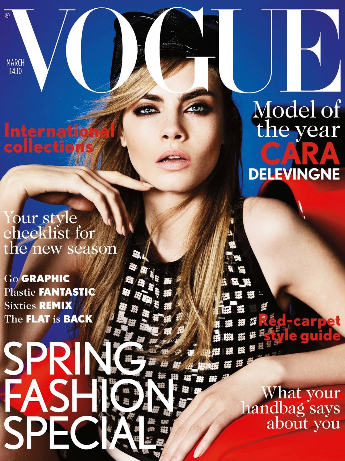 Vogue's Covers: Cara Delevingne