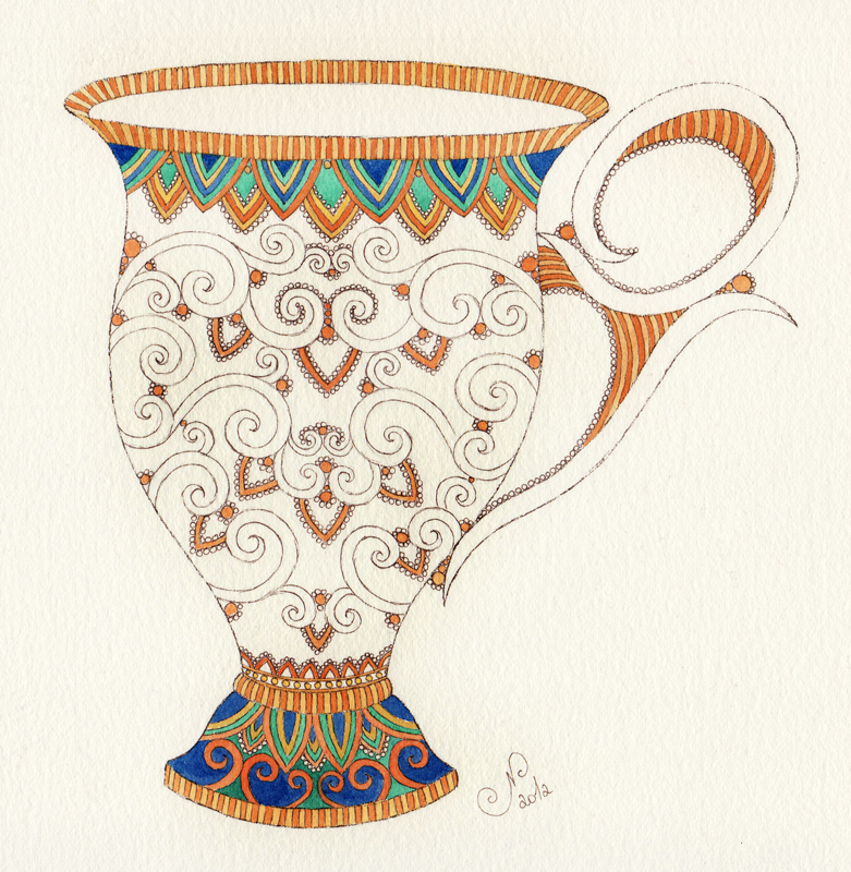 Mariya Paskovsky Pattern Design And Illustration Tea Cups