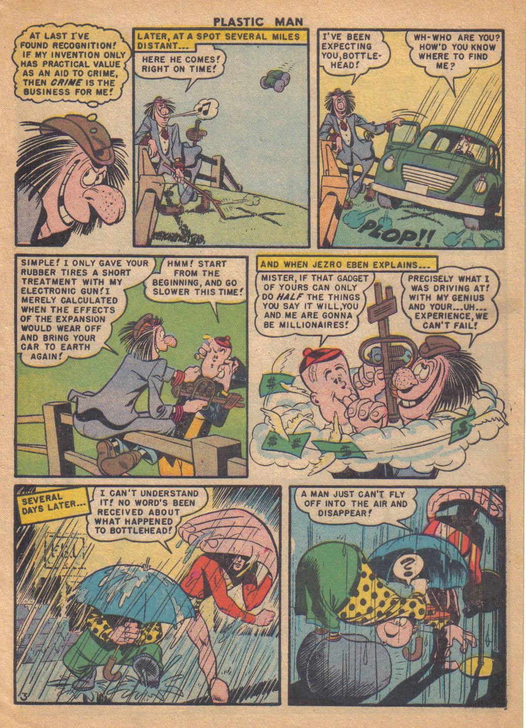 Read online Plastic Man (1943) comic -  Issue #64 - 5