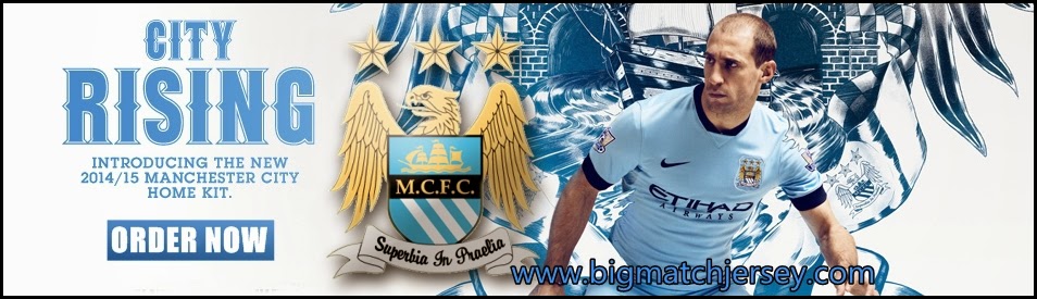 Banner Jersey Manchester City Terbaru Official 2014 - 2015