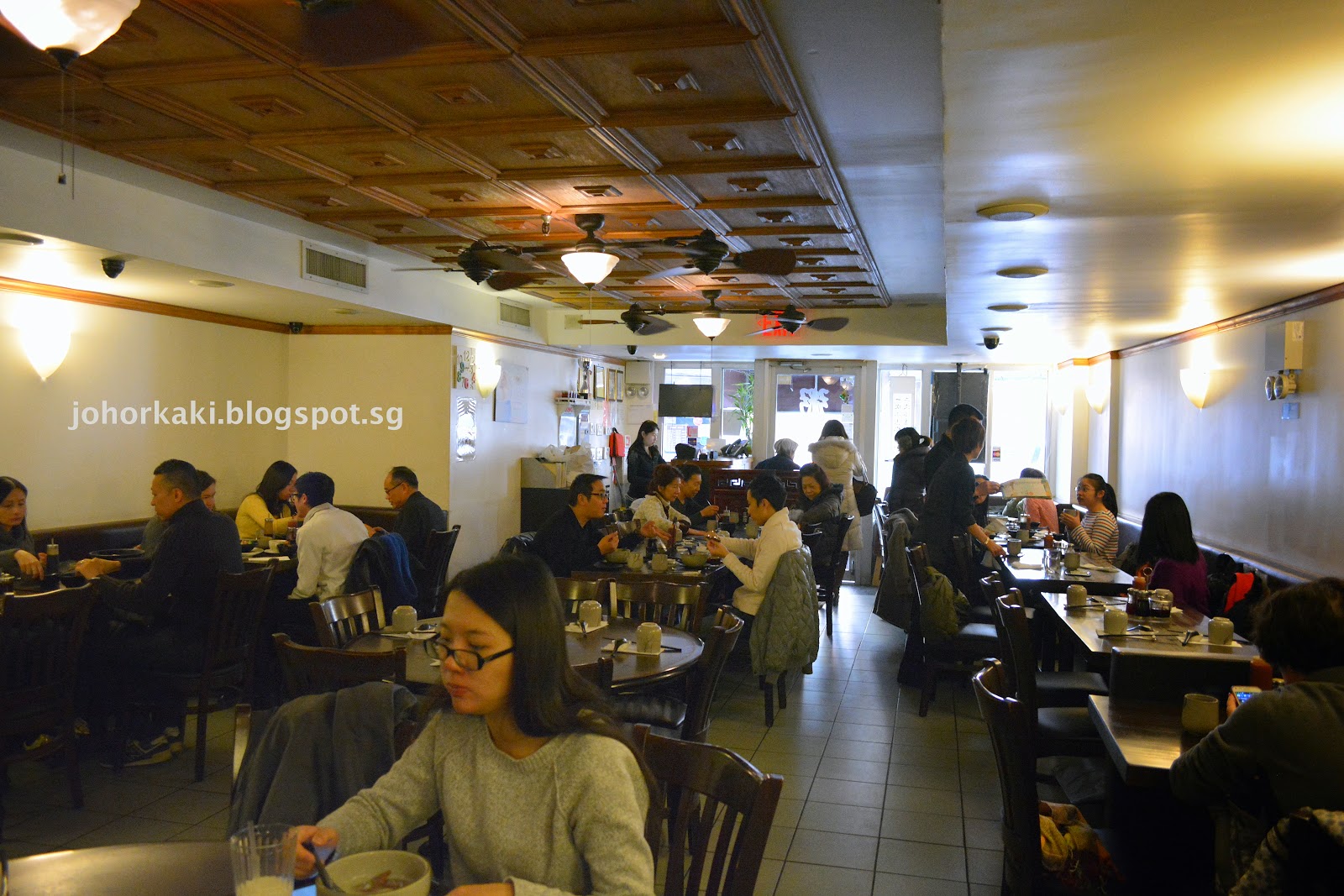 Noodle Village in NYC Chinatown New York City 粥麵軒 Tony Johor Kaki Travels for Food · Heritage