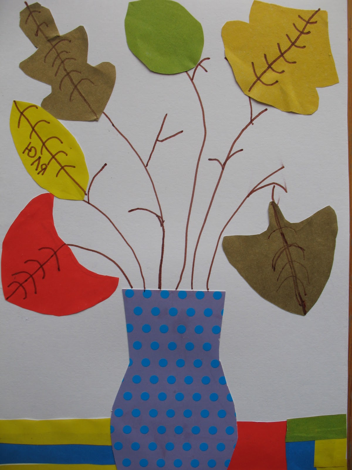 Ваза с цветами старшая группа