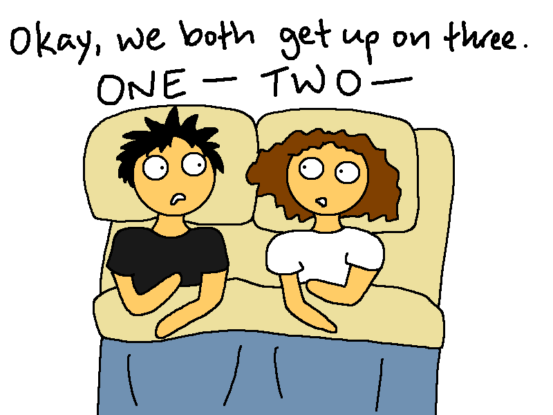 Haley's Comic: Getting out of Bed