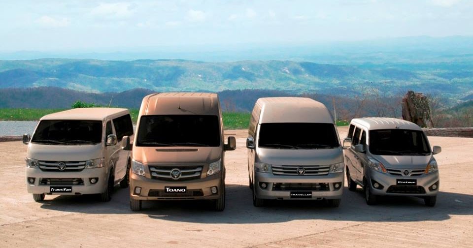 Foton Provides the Widest Selection of Vans in the Philippines