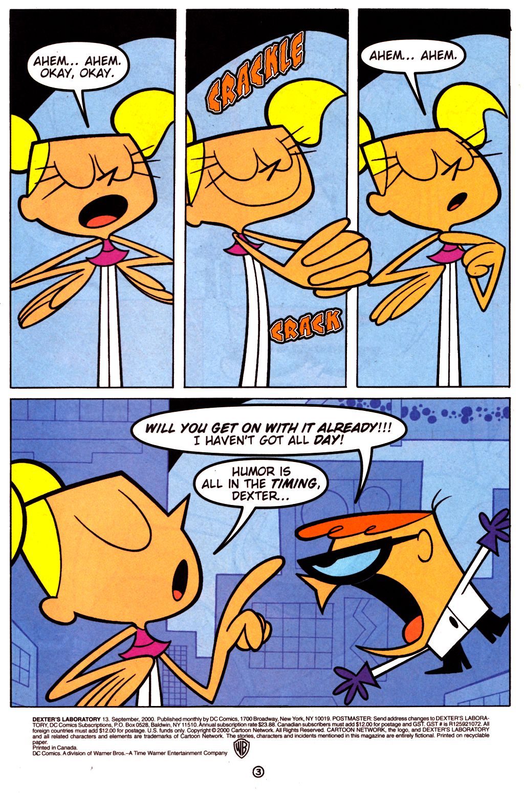 Read online Dexter's Laboratory comic -  Issue #13 - 4