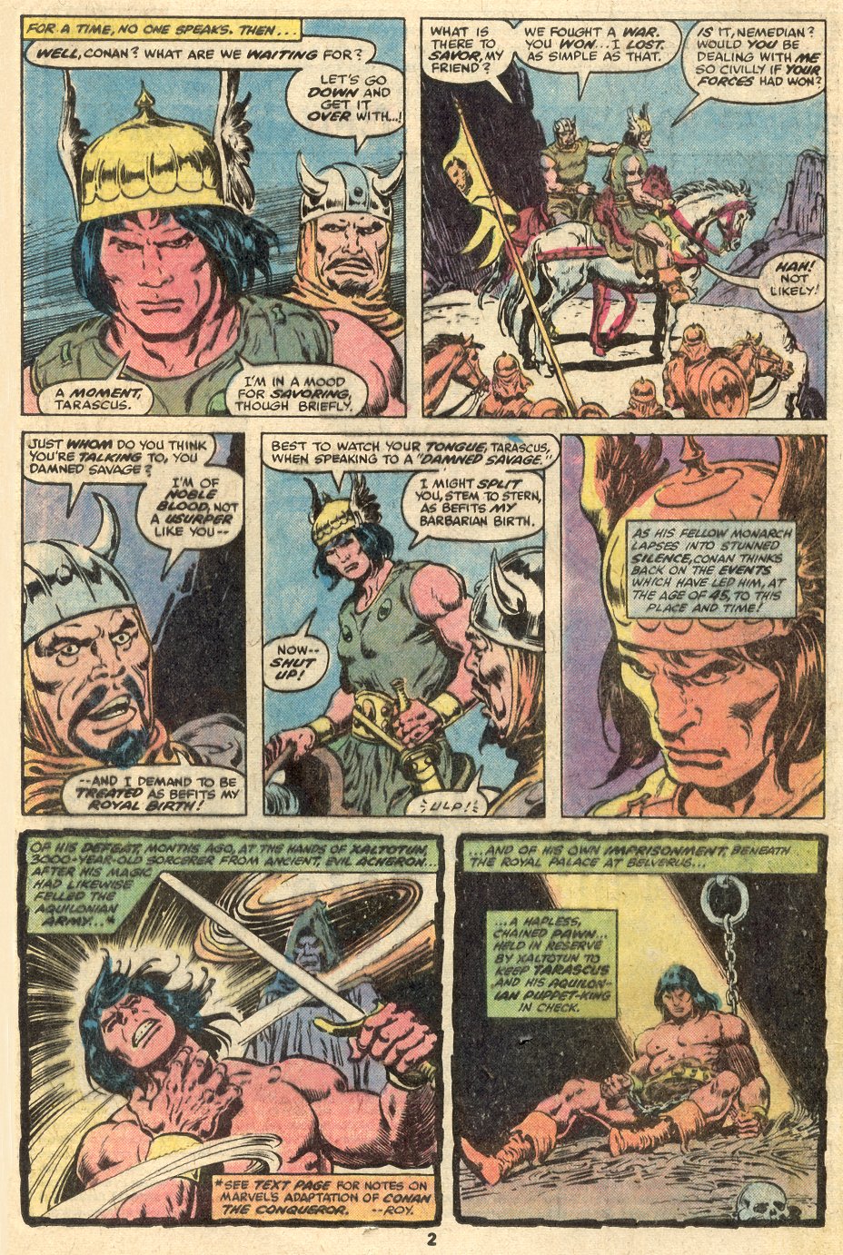 Read online Conan the Barbarian (1970) comic -  Issue # Annual 4 - 3