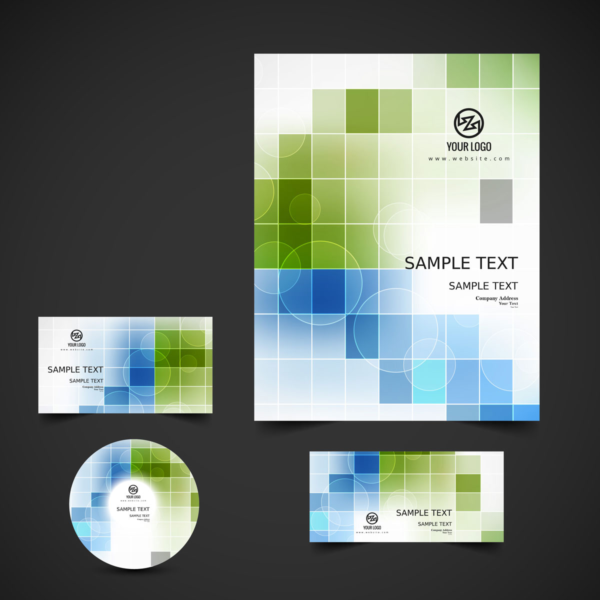 WarTechGlobal Template Brosur Corel Draw Super Keren Gratis Terbaru