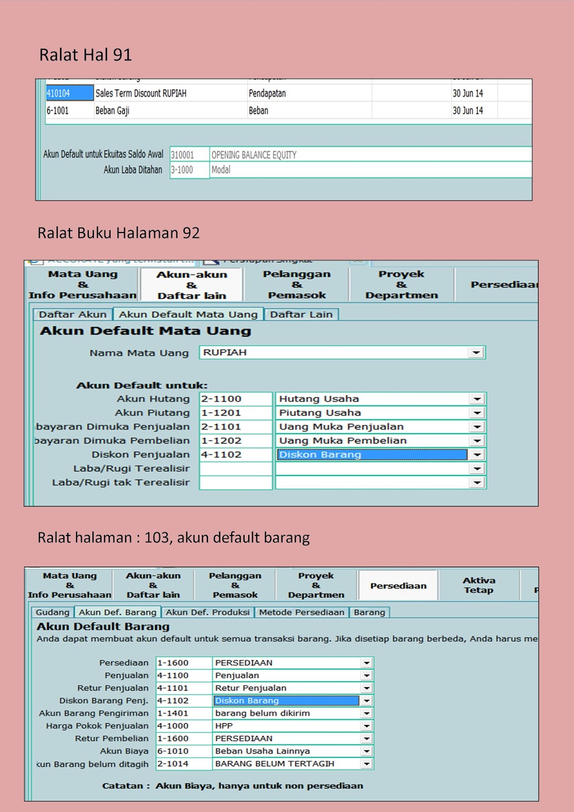 Buku Mahir Komputer Akuntansi Accurate- Jasa dan Dagang ~ Hati Rembulan