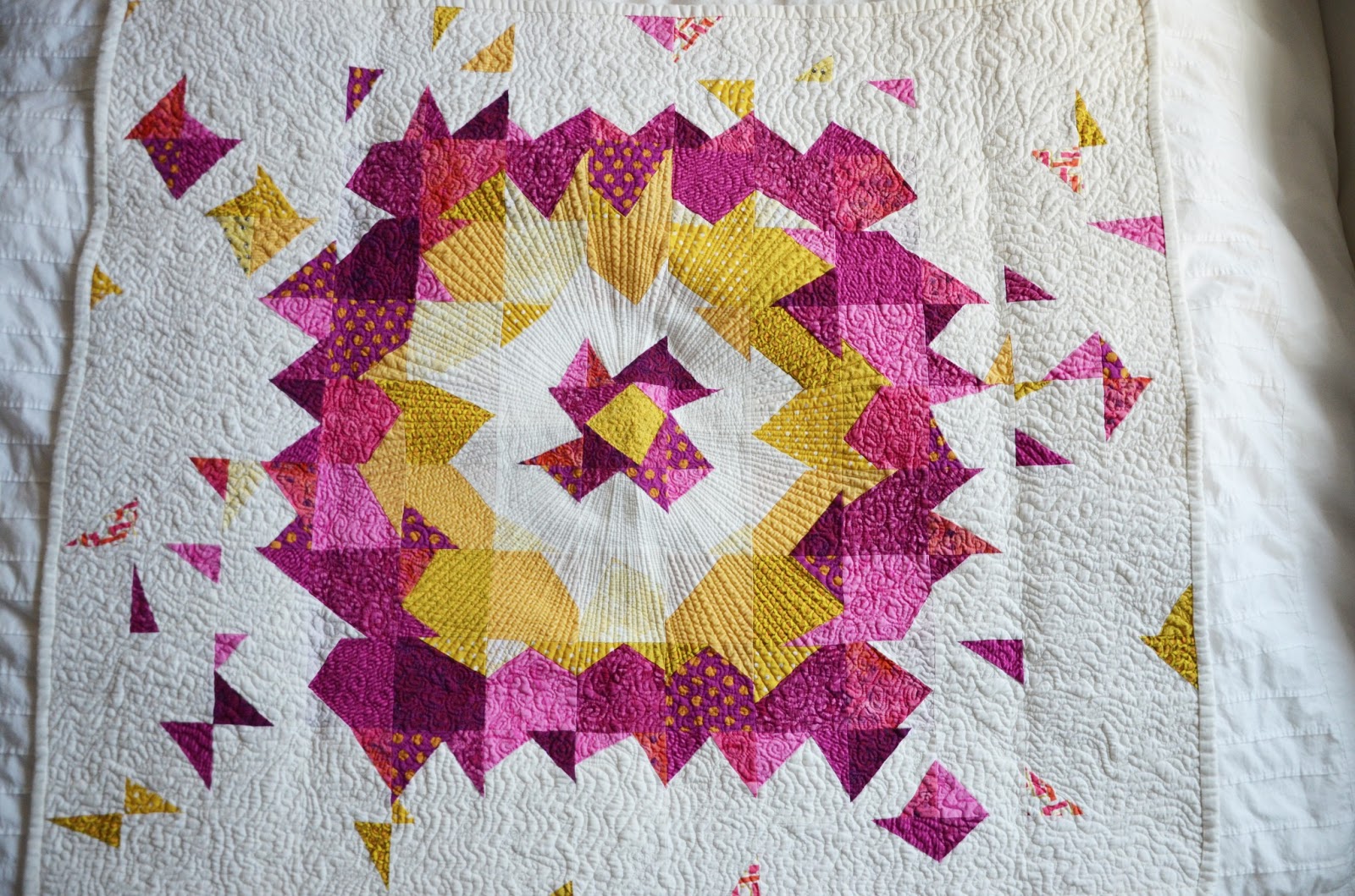 Johnny and Ashley the most beautiful quilt you've ever seen