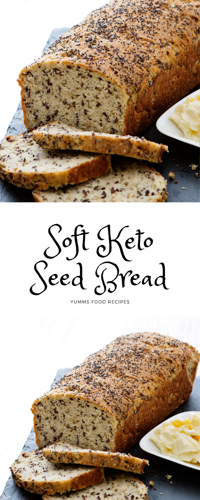 Soft Keto Seed Bread cookbook