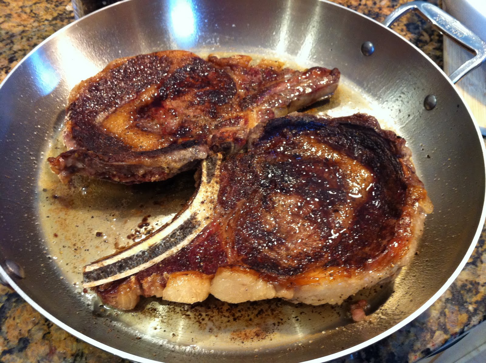 ...Rib eye with Blue Cheese Butter For the Love of...