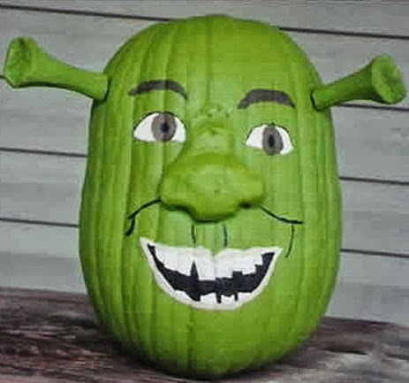 funny pumpkin painted design ideas