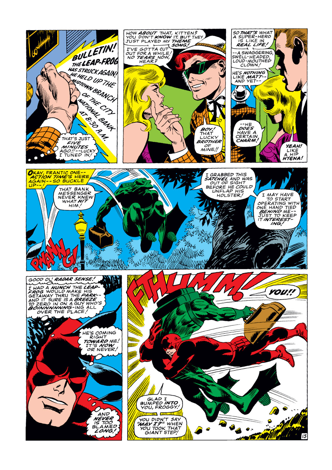 Read online Daredevil (1964) comic -  Issue #25 - 16