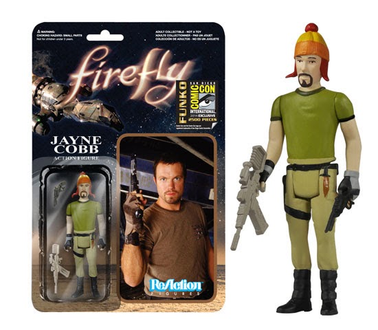 San Diego Comic-Con 2014 Exclusive Firefly Jayne Cobb ReAction Retro Action Figures by Funko & Super7