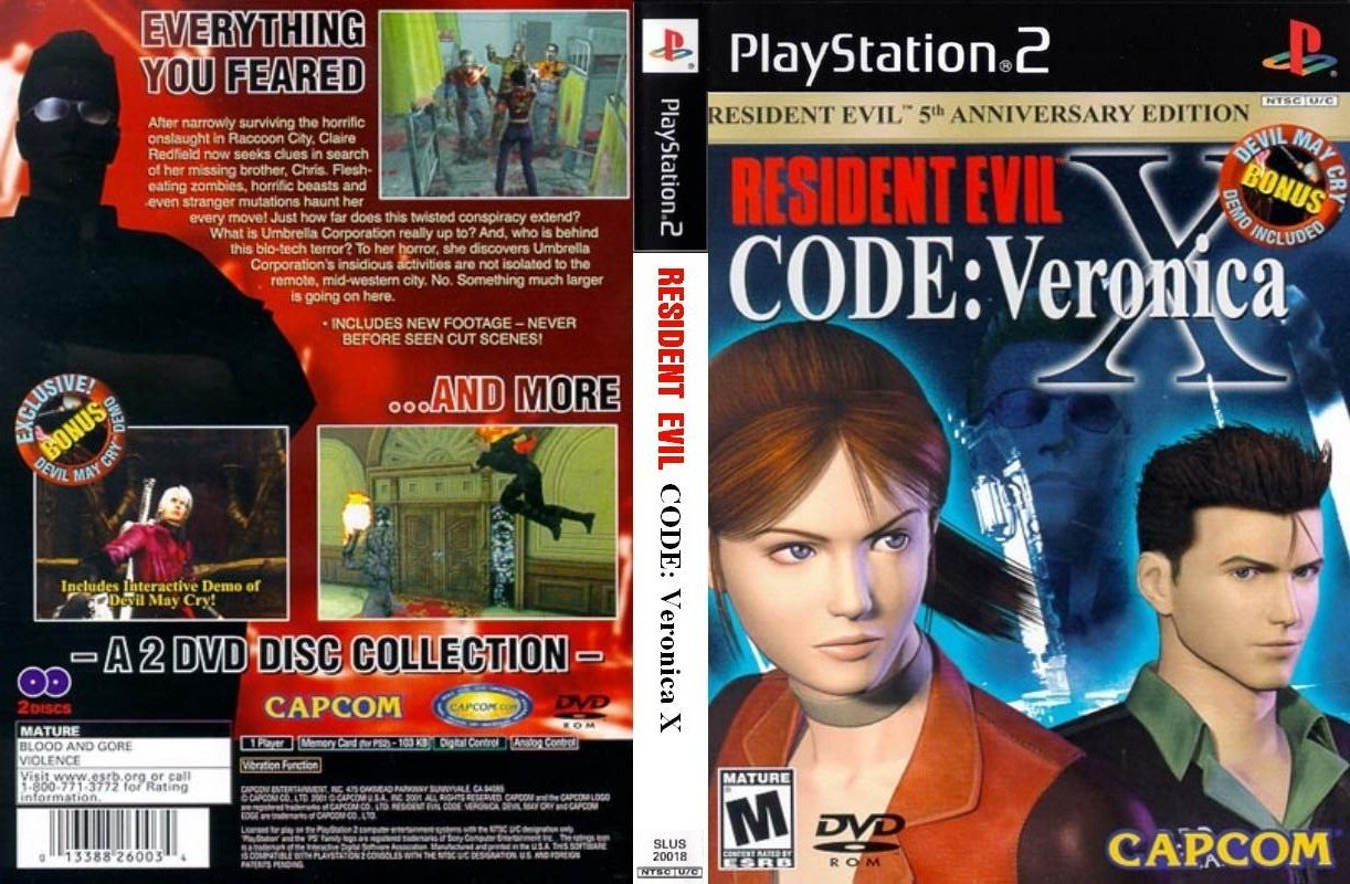 Cyber del Centenario Resident Evil Codigo Veronica X