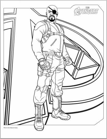ultimate avengers coloring pages - photo #26