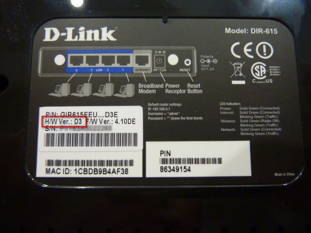 D Link Wireless Router Dir 615 Firmware Update Dlink DIR-615: D-Link DIR-615 DD-WRT Firmware Flashing