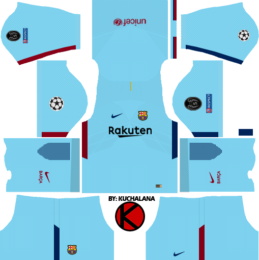 Fc barcelona kit dls 18 best sale