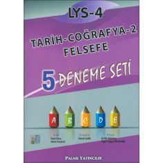 Palme LYS-4 Tarih Coğrafya 2 Felsefe 5 Deneme Seti Palme LYS-4 Tarih Coğrafya 2 Felsefe 5 Deneme Seti
