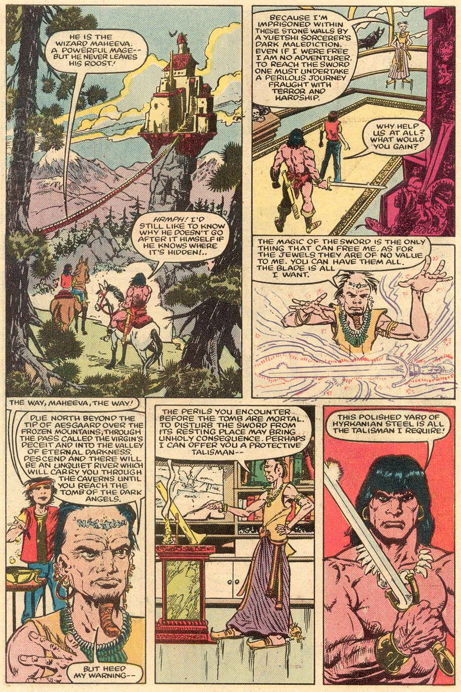 Read online Conan the Barbarian (1970) comic -  Issue #164 - 5