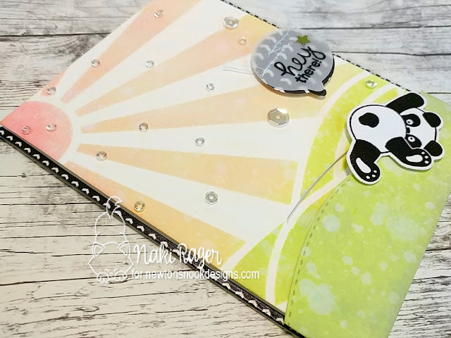 Newton's Nook Designs Playful Pandas Set - Naki Rager