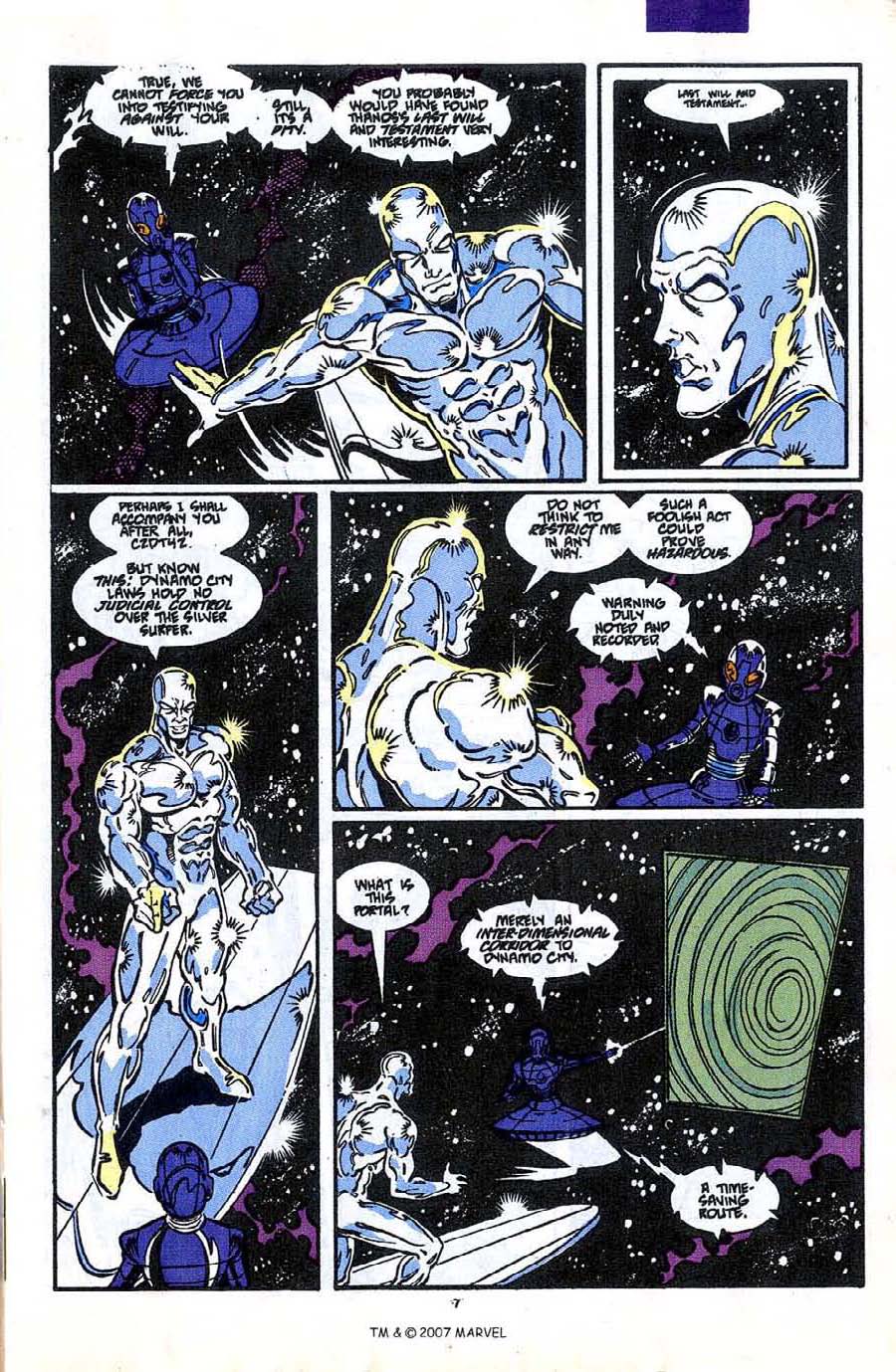 Silver Surfer (1987) Issue #40 #48 - English 9