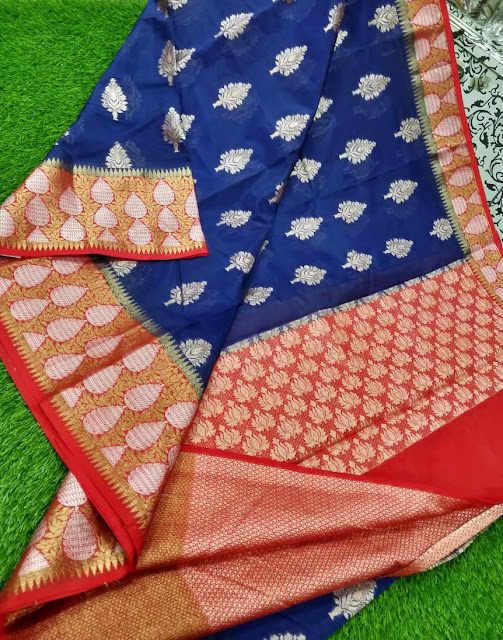 Warm silk sarees with kanchi border