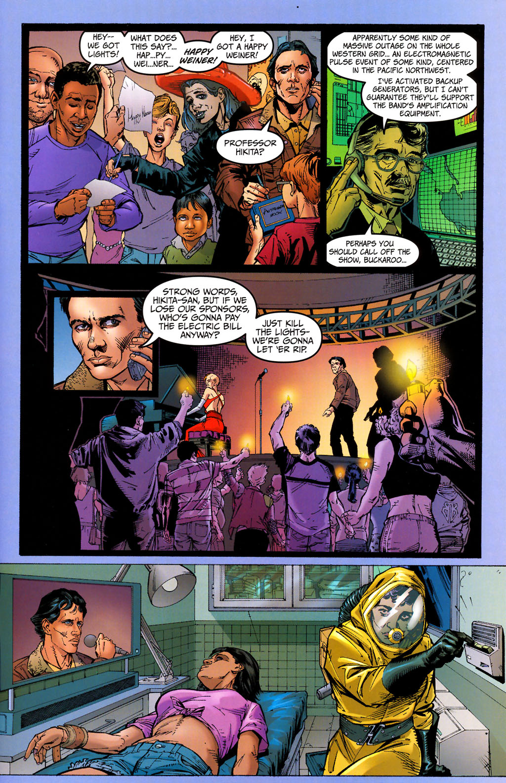 Read online Buckaroo Banzai: Return of the Screw (2006) comic -  Issue #2 - 9
