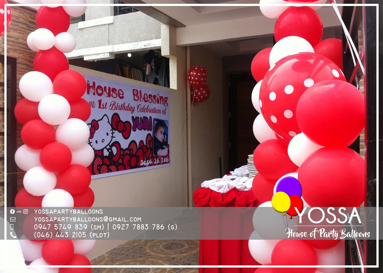YOSSA {House of Party Balloons} House Blessing