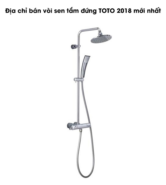 Địa chỉ bán vòi sen tắm đứng TOTO 2018 mới nhất