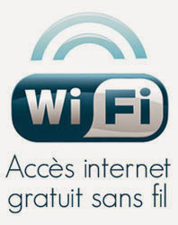 wi-fi gratuit sur tous les emplacements