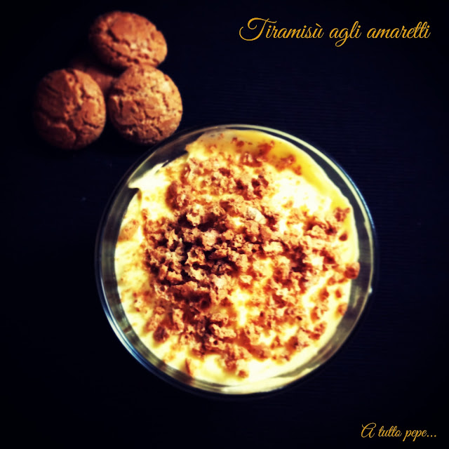 voglia di... tiramisù agli amaretti!