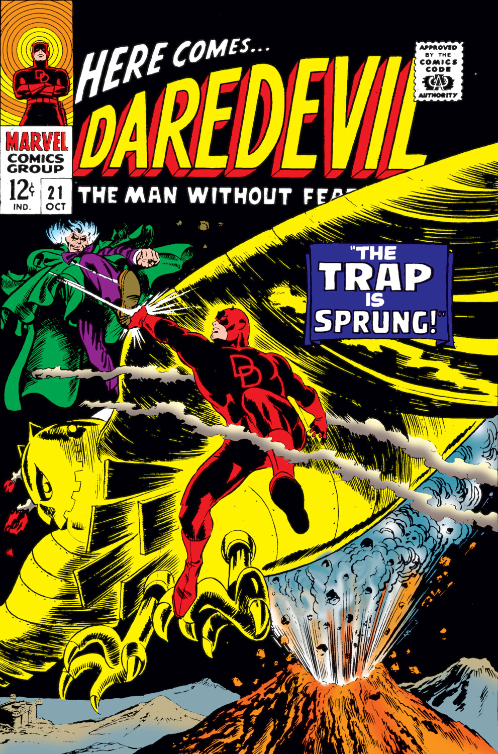 Read online Daredevil (1964) comic -  Issue #21 - 1