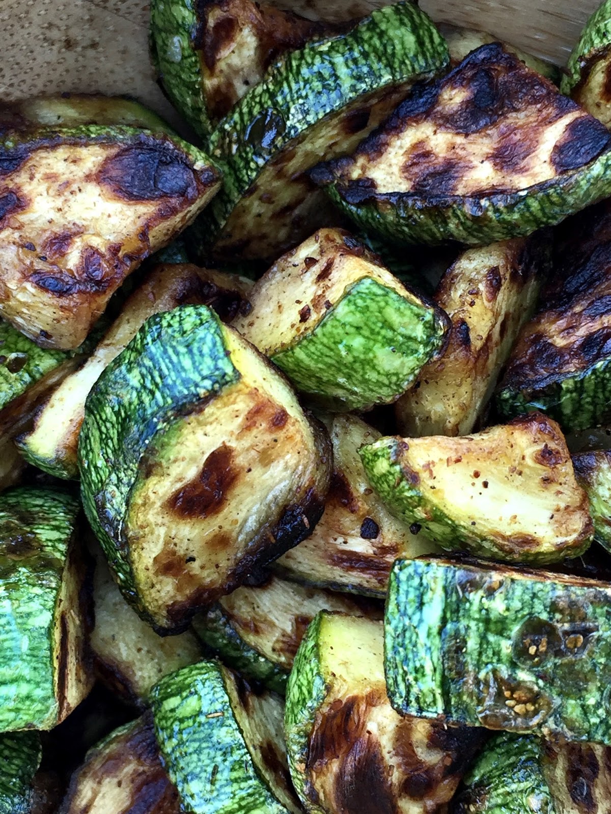 Inglourious Bananas Cumin PanFried Zucchini // Zucchine saltate al cumino