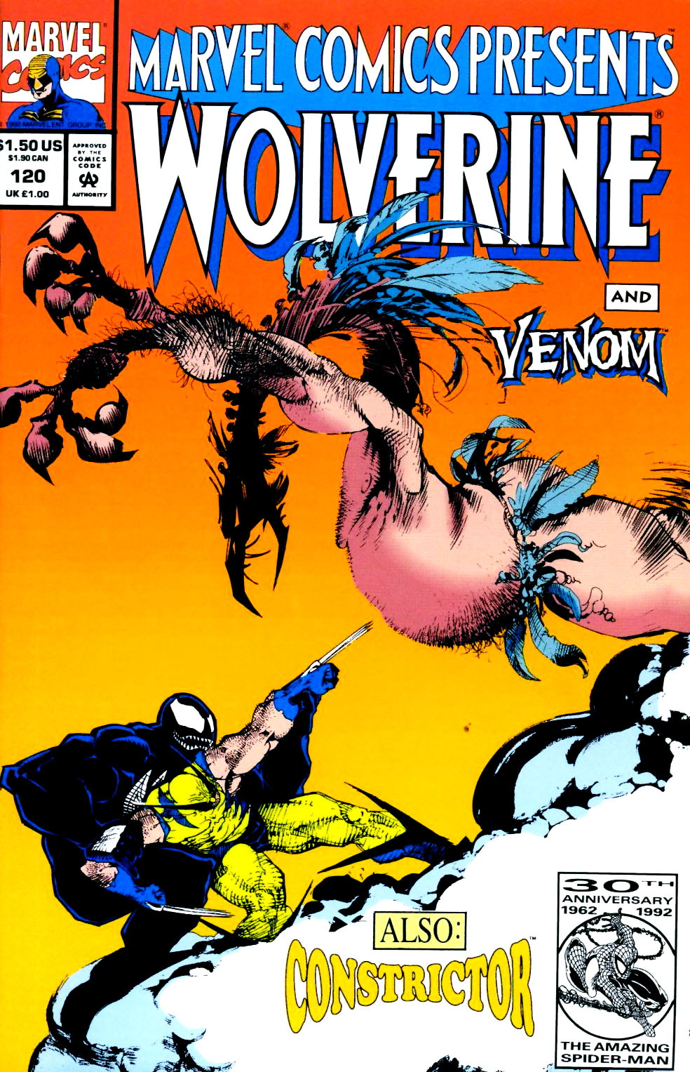 Read online Marvel Comics Presents (1988) comic -  Issue #120 - 1