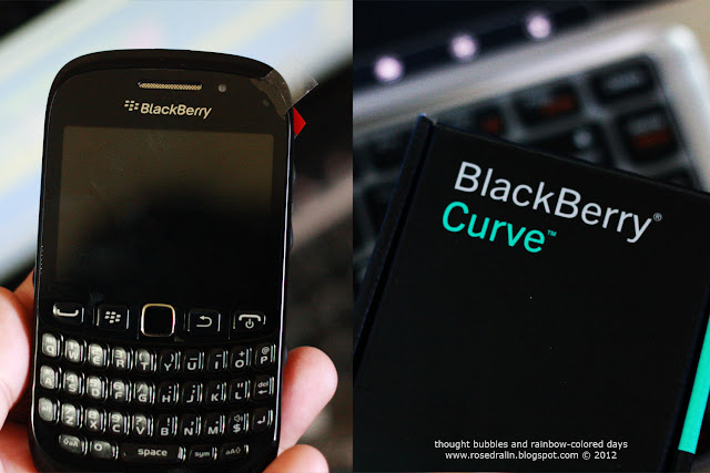 Blackberry Curve 9220 Thought Bubbles And Rainbow Colored Days