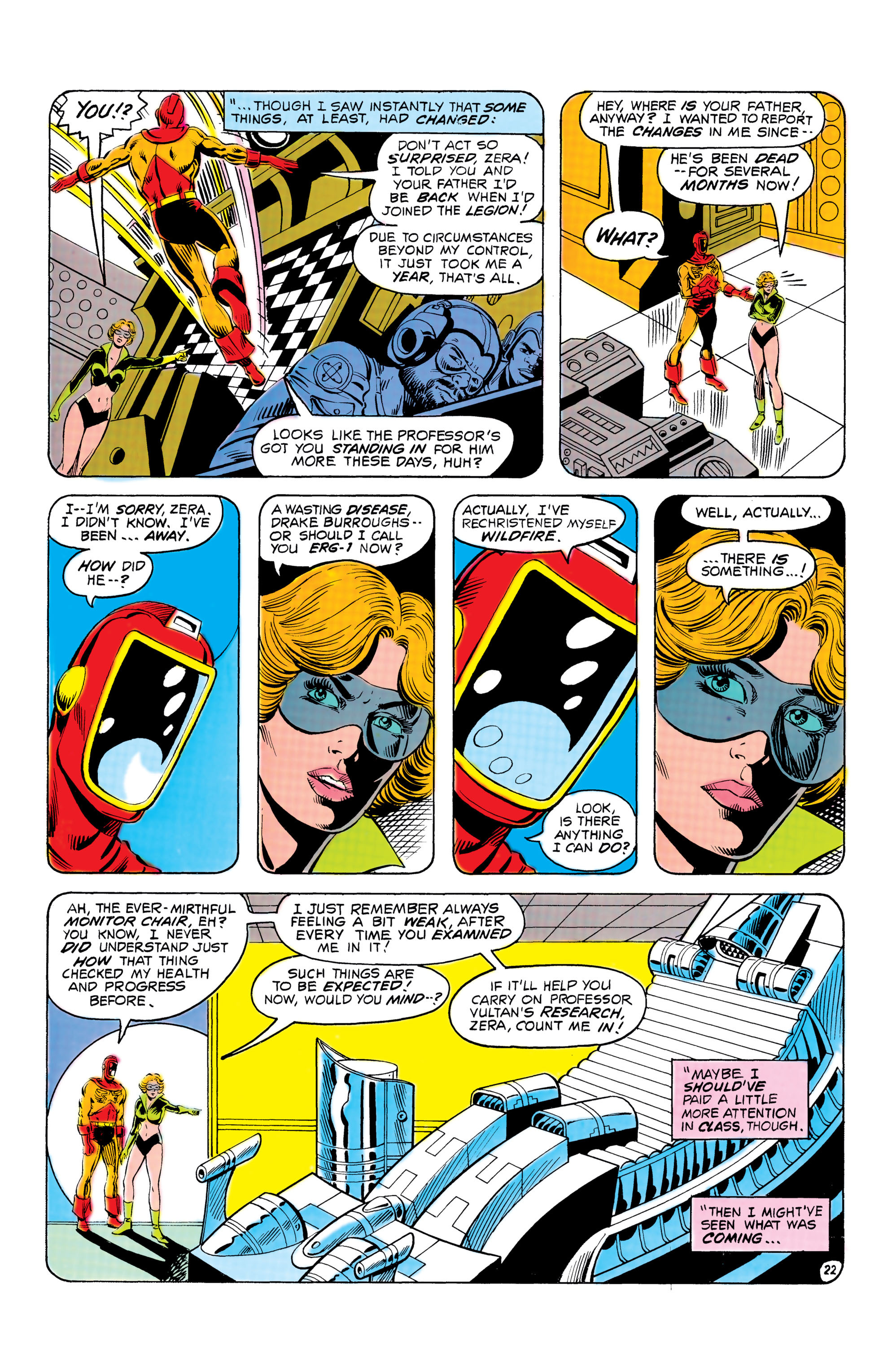 Read online Legion of Super-Heroes (1980) comic -  Issue #283 - 22