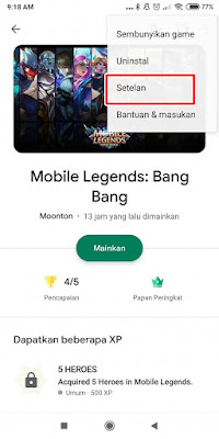 How to Overcome Failed to Change Mobile Legends Account With Google Play Game Juni 3
