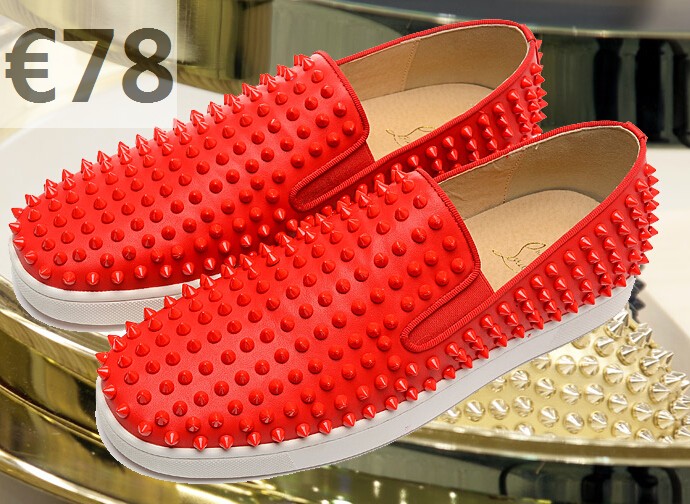 basket louboutin paillette