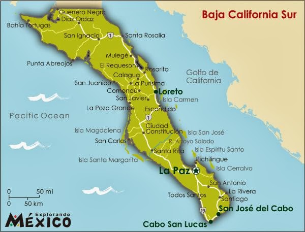 Datos importantes de Baja California Sur 