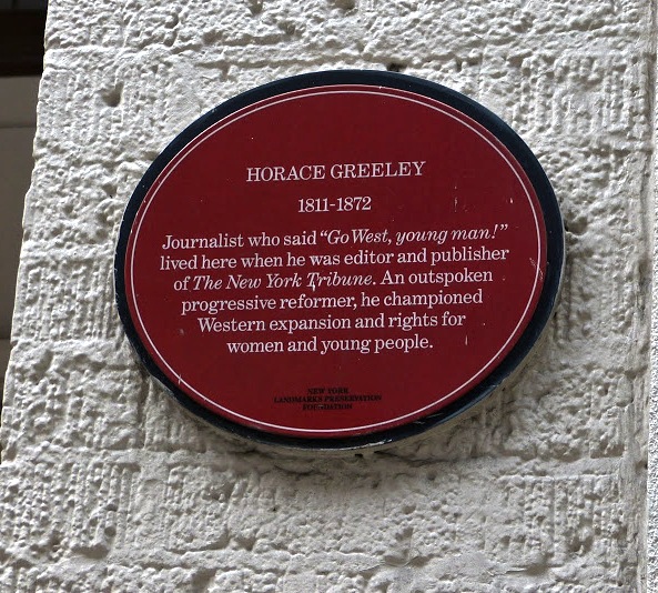 Daytonian in Manhattan The MuchAltered Horace Greeley House No. 35 East 19th St.
