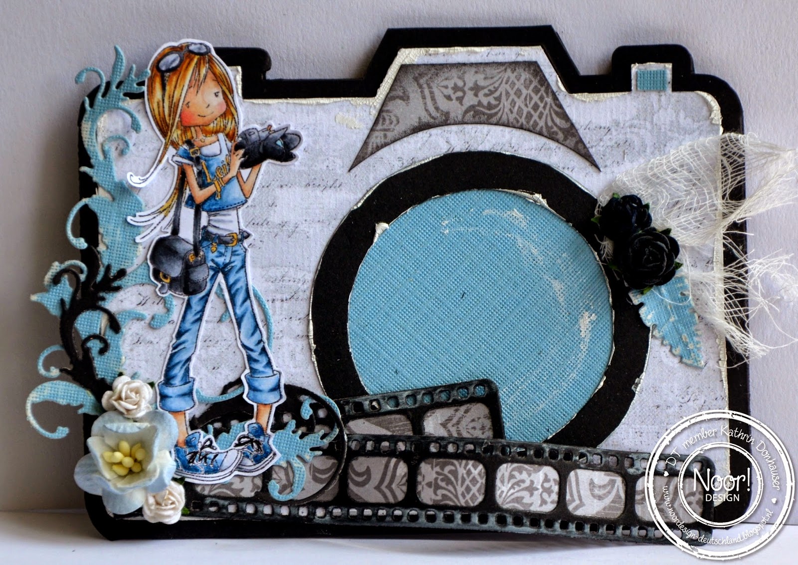 Kruemels Bastel-Blog: Eine Fotoapparat-Karte für den Noor!Design